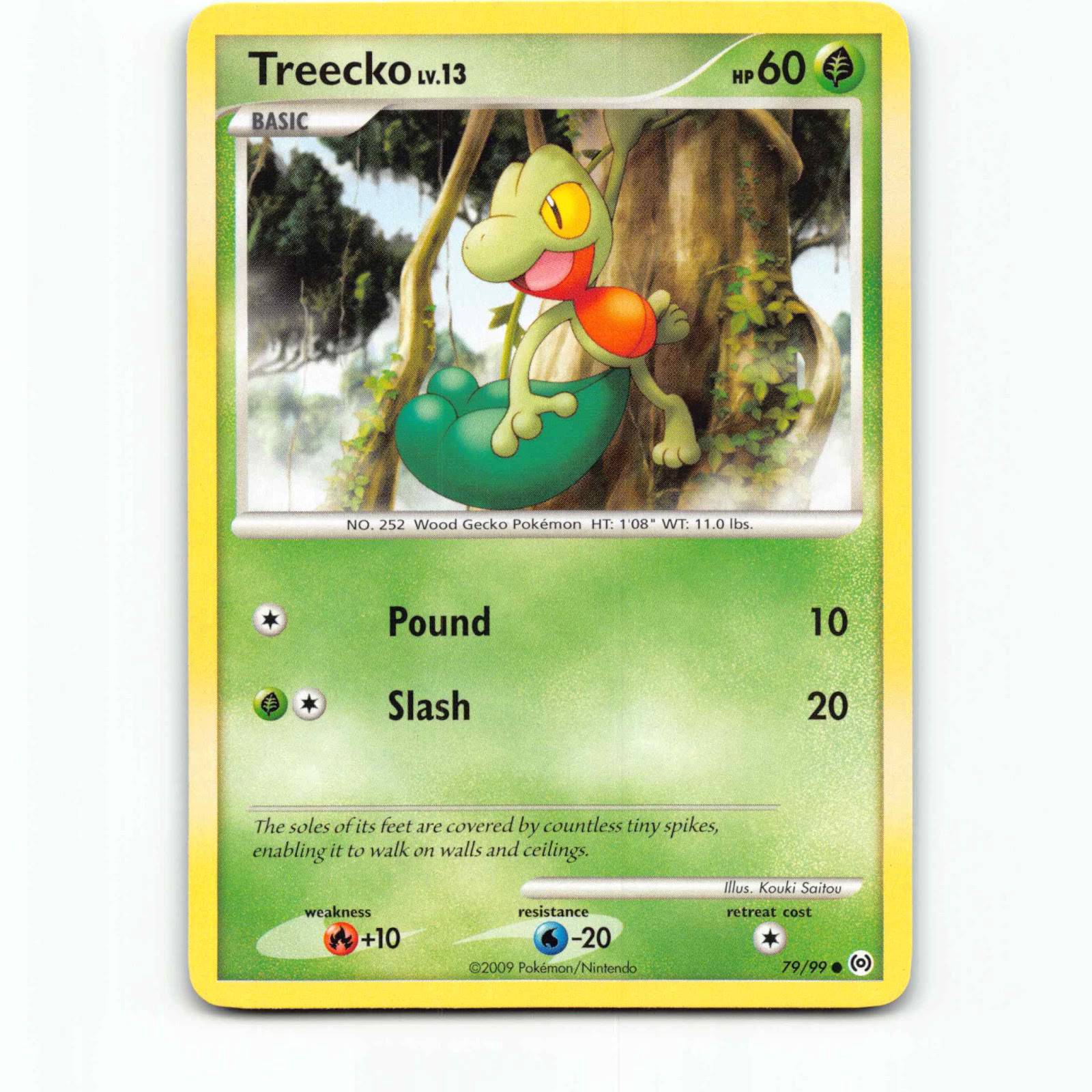 Treecko 79 Pokémon AR EN 79/99 Arceus Pokemon Kort Platinum