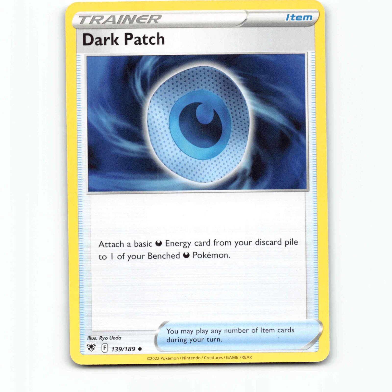 Dark Patch 139 Pokémon ASR EN 139/189 Astral Radiance Pokemon Kort