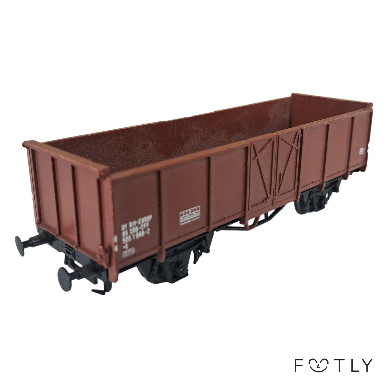 Märklin Modelljärnväg Godsvagn 5051960-2 Brun H0 Tåg Vagn Vintage Retro