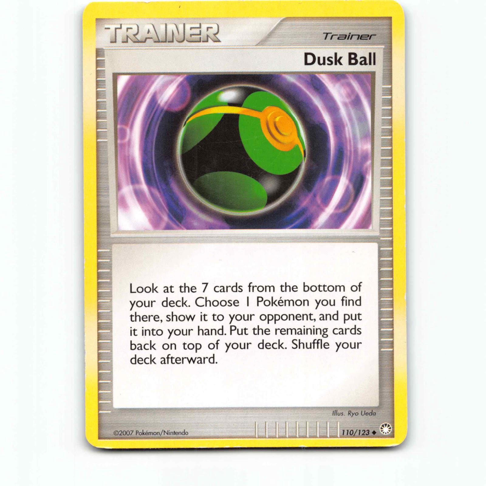 Dusk Ball 110 Pokémon MT EN 110/123 Mysterious Treasures Pokemon Kort