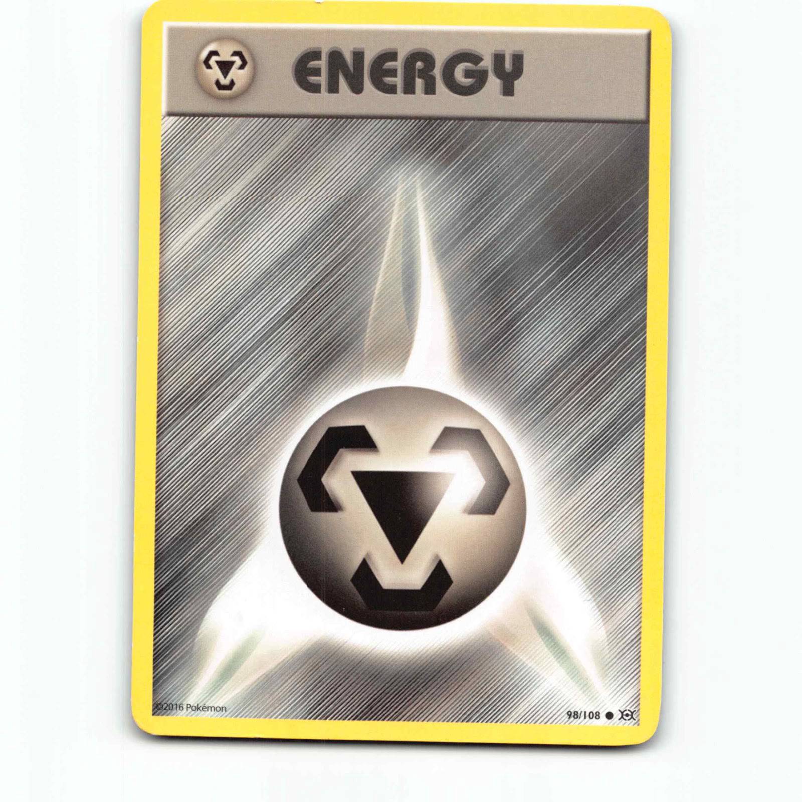 Metal Energy 98 Pokémon EVO EN 98/108 Evolutions Pokemon Kort XY-Era