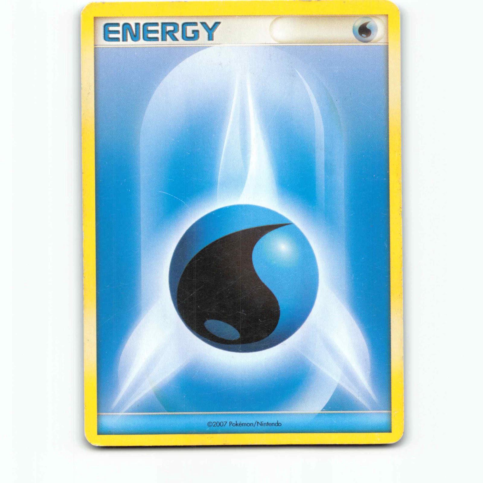 Water Energy 125 Pokémon DP EN 125/130 Diamond & Pearl Pokemon Kort