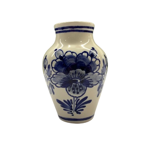 Delft Holland Mini Vas Blå Vit