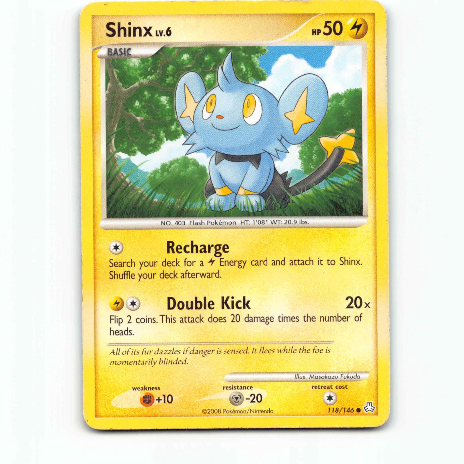 Shinx 118 Pokémon LA EN 118/146 Legends Awakened Pokemon Kort Diamond and Pearl