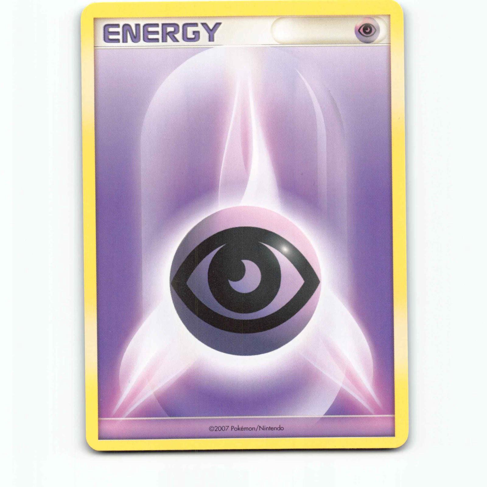 Psychic Energy 2007 Pokémon DP EN Diamond & Pearl Pokemon Kort