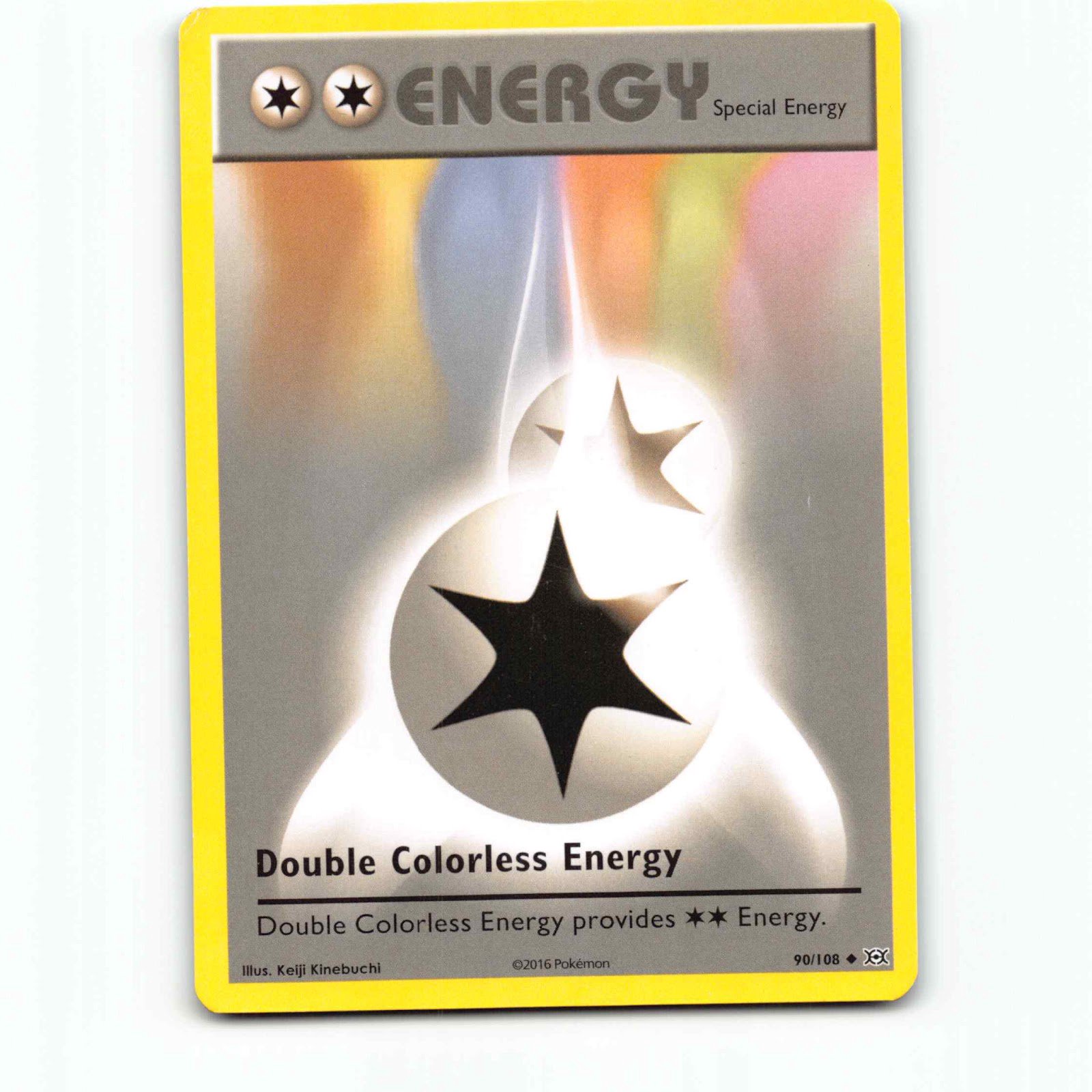 Double Colorless Energy 90 Pokémon EVO EN 090/108 Evolutions Pokemon Kort XY-Era